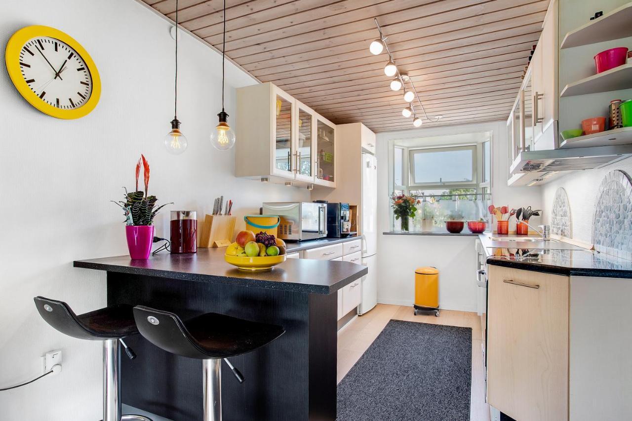 Fredelig Overnatning Ved Sundet Og Norrestrand So Horsens Exteriör bild